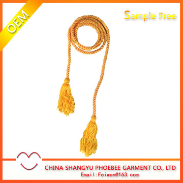 Honor Cord Single Color in Gold for Graduation