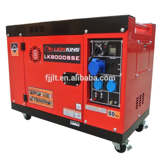 Super silent diesel generator 188 engine 5kw