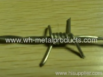 Barbed Wire Heavy Galvanized Metal Twist Barbed Wire 