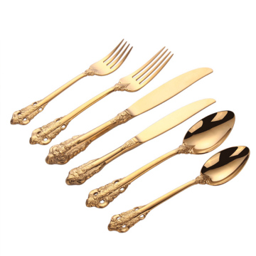 Wholesale 304 Stainless Steel Cutlery Set: Manufacturer of Steak Knives, Forks, and Spoons