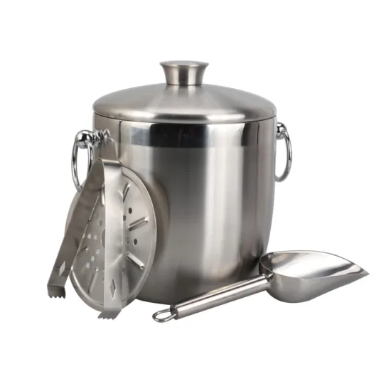 Stainless Steel Ice Bucket (Double Walled)