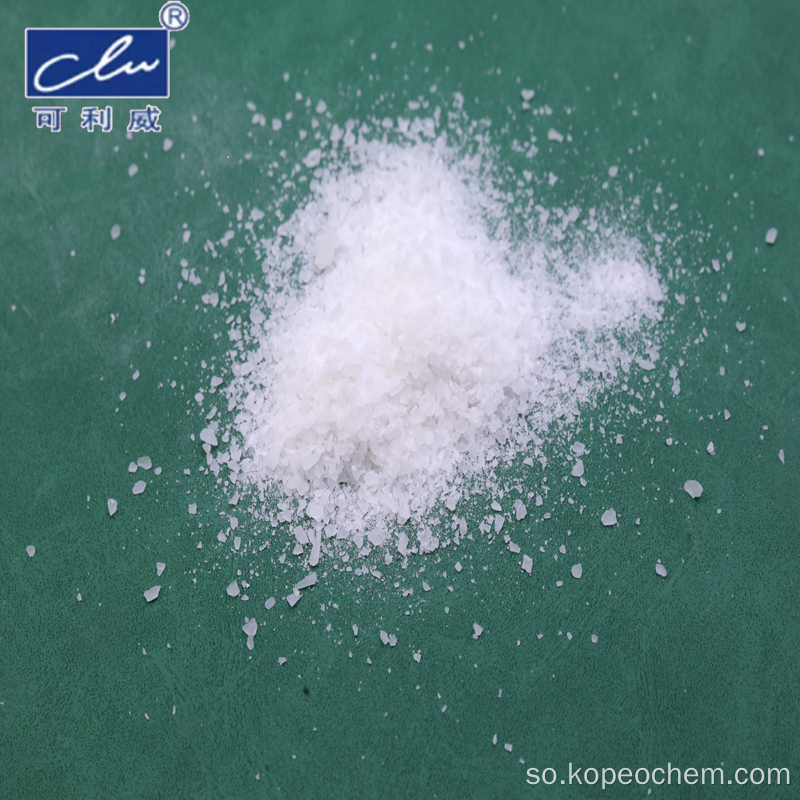 16% -17% Saafiga Aluminium Sulfate Flakes Daawaynta Biyaha Waste Water Al2(SO4)3