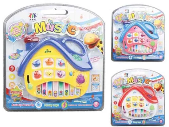 ELECTRONIC ORGAN W/LIGHT,MUSIC