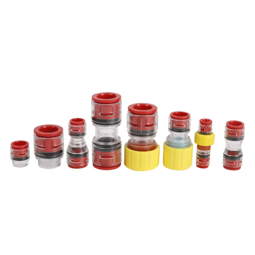 straight microduct coupler transparent straight push fit micro duct microduct connector Supplier