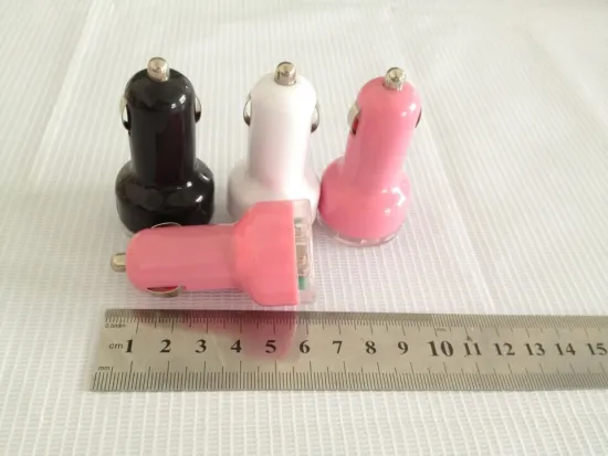 CE & ROHS Approved mini usb car charger single usb 2.1A car charger with LED for iphone car charger