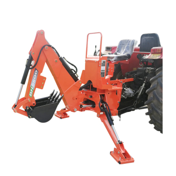 CE Approved Mini Tractor with Front End Loader and Backhoe