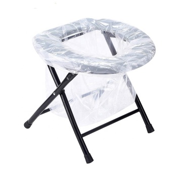 Folding Portable Commode Seat for Camping and Hiking