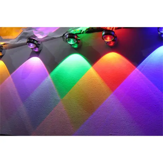 RGB Colorful LED Wall Lamp for Party Decorations