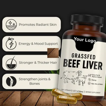 OEM Private Label Grassfed Beef Organs Capsules