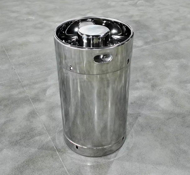 200L Stainless Steel Electrolyte Storage Barrel Tank