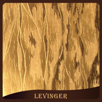 Levinger Latest Decorative Shiny Glitter Golden Texture Interior Wallpaper