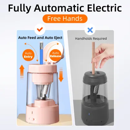 Fully Automatic Electric Pencil Sharpener USB Kids' Pencil Sharpener