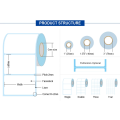 Self-adhesive Thermal label Roll for scale weighting