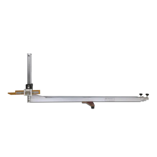 Third rail gauge Contact rail ruler for railway inspection