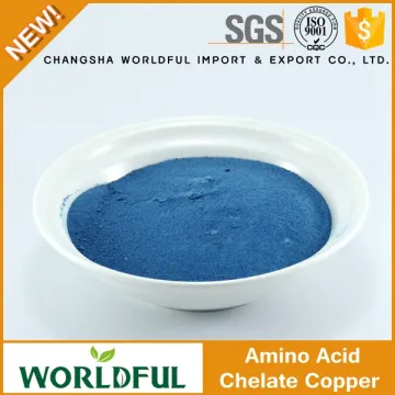 Environment Friendly Supplier 30% Amino Acid Powder Chelate with Copper Amino Acid Fertilizer