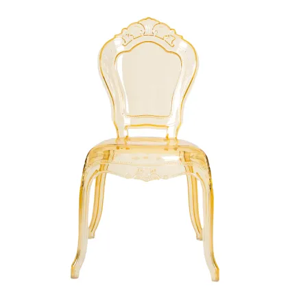 Wholesale Luxury PC Resin Princess Bella Chair for Events and Hotels