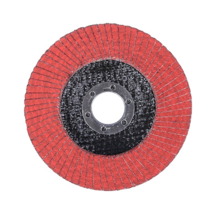 Disco de colgajo de pulido de acero inoxidable de tela de cerámica