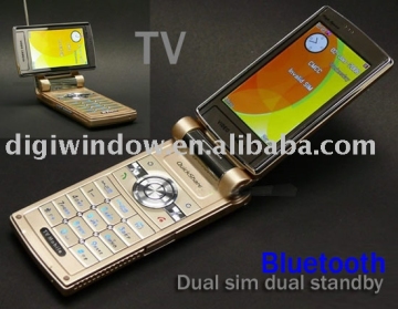 Dual Card Dual Bluetooth TV Mobile Phone/Cell Phone (DW-P-027)
