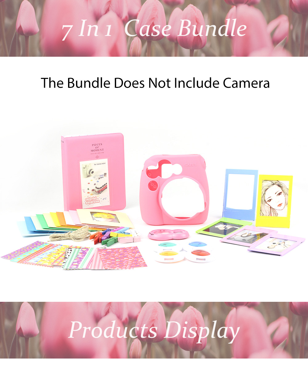 Instax Mini 8 / 9 Siliocn Case Bundle