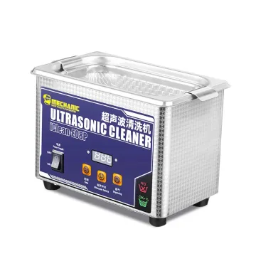 iClean-E08P Ultrasonic Cleaner - 0.8L High Frequency Cleaning Machine for Phone Repair