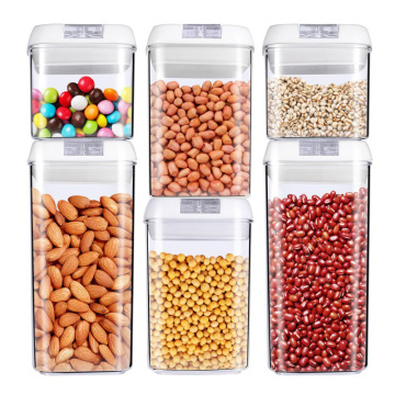 6PCS BPA-Free Air-Tight Food Storage Containers with Lockable Lids