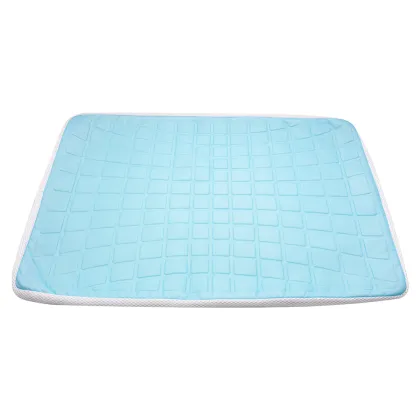 Orthopedic Contour Cooling Pad Gel Pillow Cover for Cervical Neck Ventilation
