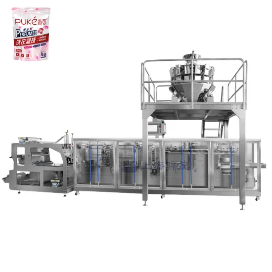 Bottle Shaped Stand Up Doypack Pouch Liquid Packing Machine for Factory Direct Sale