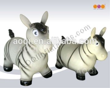 AOQI hard-wearing quality best seller new style Inflatable Jumping Zebra