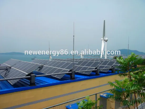 ISO&CE 50kw wind ang solar generator