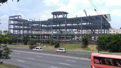 China prefab engineering construction steel structure shopping mall