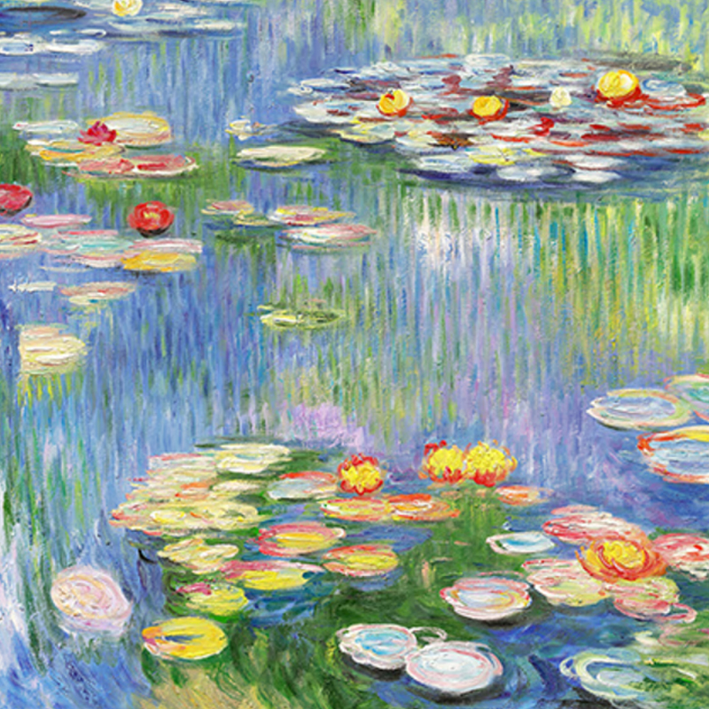 Famous Water Lily Paintings