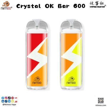 Crystal Ok Bar vape 1000 sbuffi