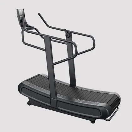 Manual treadmill fitness commercial curved treadmill