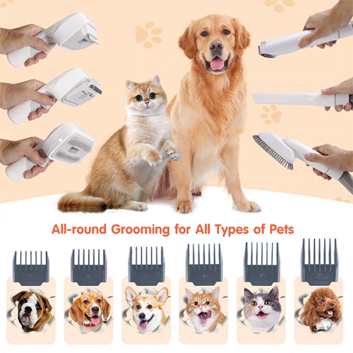 Dog Hair Fur Grooming Brush Kit Cleaner