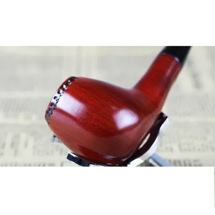 Factory selling classic handmade mahogany smoking pipe