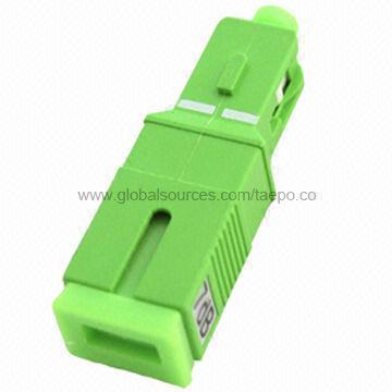 Fiber-optic attenuator, single mode, simplex, 1310Nm, SC/APC-SC/APC, plug-in, 7dB, fixed