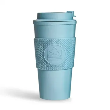 Coffee Cup Resealable Lid Food-Grade Silicone Seal Tumbler Travel Mug
