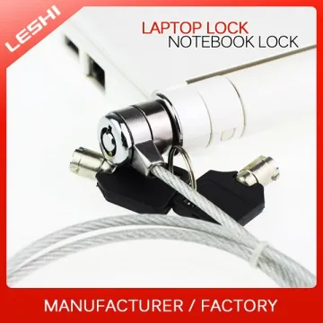 Notebook Cable Lock With Key, USB Laptop Lock