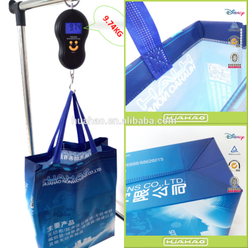 ultrasonic seal shopping non woven pp laminated bag