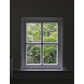 Panoramic windows aluminum fixed window with grill