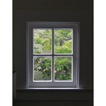 Panoramic windows aluminum fixed window with grill