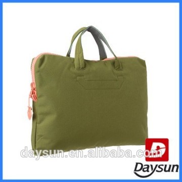 Nylon lemon 15'' laptop bag business tote bag with laptop sleeve