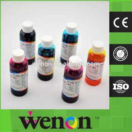 6 colors edible ink for Brother printer