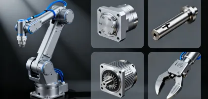 Custom Robotic Arm Metal Parts