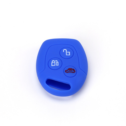 Silicone car key protective case cover for Ford