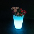 Vaso de flores LED RGB com tamanho diferente