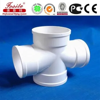 white PVC pipe fittings /pvc flange