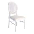 Elegant White Modern Louis Chair for Wedding
