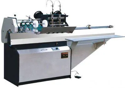 Semi-automatic saddle stitcher