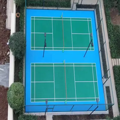 Professional Outdoor Badminton Flooring